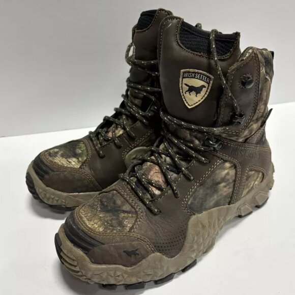 Irish Setter Women’s Hunt VaprTrek 8” Waterproof Boots, Size 6 M - Picture 5 of 7